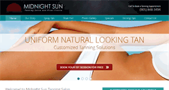 Desktop Screenshot of midnightsuntanning.ca